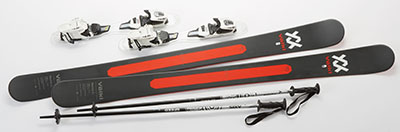 Kid's Volkl Mantra Jr Ski Package Volkl Mantra Jr Kid's Ski Package